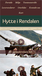 Mobile Screenshot of hytteirendalen.no